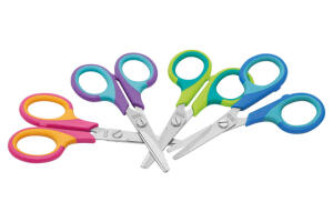 WEDO Bastelschere rund f.sort.