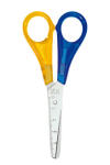 WEDO Bastelschere rund links f.sort auf SB-Karte