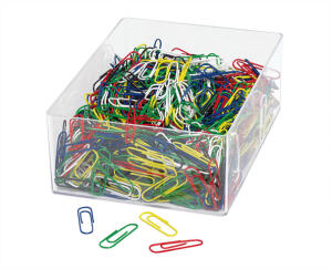 WEDO Büroklammer 27mm f.sort