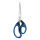 Universalschere Soft Cut 210mm RH+LH Edelstahl schwarz/blau