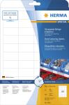 Herma Etiketten stark 48,3 x 25,4 mm Folie weiss 10 Bl...