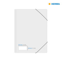 Herma Etiketten Typenschild stark haftend 63,5 x 29,6 mm wetterfest silber 10 Bl 675 Etik. LaserCopy
