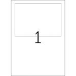 Herma Etiketten für Versand+Einlieferungsbeleg permanent haftend 182 x 130 mm weiss 25 Bl 25 Etik. LaserInkCopy