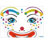 Herma Sticker FACE ART Clown Lotta 1 Bl