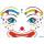 Herma Sticker FACE ART Clown Lotta 1 Bl