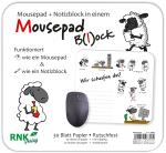 RNK Mousepad Block Wir schaafen das! 240x220mm 30Bl