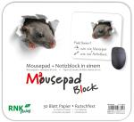 RNK Mousepad Block Mausi 240x220mm 30Bl