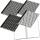 RNK Kladde Sortierung black & white 4St A5 96Bl