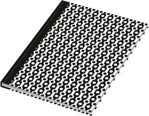 RNK Kladde black & white Collier A5 dotted 96Bl