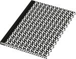 RNK Kladde black & white Collier A5 dotted 96Bl