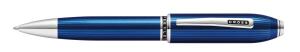 Cross Kugelschreiber Peerless 125 Transluzent Quarz-Blau graviert