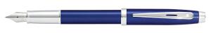 Sheaffer 100 FFH Blau Lack mit Chrom Beschlägen in Geschenkbox