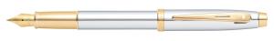 Sheaffer Sheaffer 100 FFH M Glanzchrom mit Gold Beschlägen in Self Serve