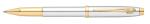 Sheaffer Sheaffer 100 RB Glanzchrom mit Gold Beschlägen in Self Serve