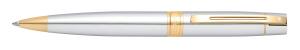 Sheaffer Kugelschreiber 300 Glanzchrom m Gold Beschlägen Geschenkbox