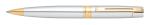 Sheaffer Kugelschreiber 300 Glanzchrom m Gold Beschlägen Geschenkbox