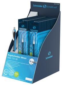 Schneider Kugelschreibermine Großraum Slider bl+schw 30-Disp