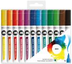 Molotow Brush Pen Aqua Color Etui Basic-Set 1