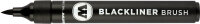 Molotow Blackliner Brush schwarz