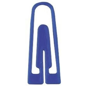 Alco Briefklammer Plastik 26mm blau 1000 Stück