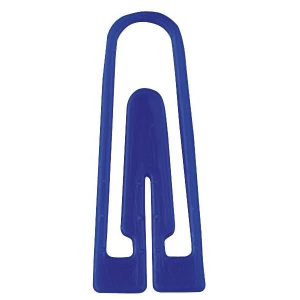 Alco Briefklammer Plastik 26mm blau 100 Stück