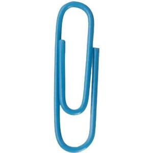 Alco Briefklammer Metall kunststoffüberz 32mm blau 1000 Stück