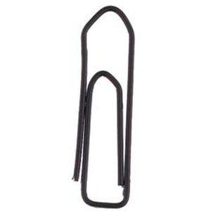 Alco Briefklammer Metall farbig lackiert 26mm schwarz 1000 Stück