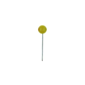 Alco Landkartennadel 16mm Ø5mm gelb 50 Stück