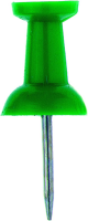 Alco Pinnwandnadel Kunststoff dunkelgrün 12mm 40 ST