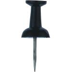 Alco Pinnwandnadel Kunststoff schwarz 12mm 200 ST