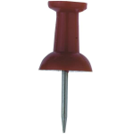 Alco Pinnwandnadel Kunststoff rot 12mm 200 ST