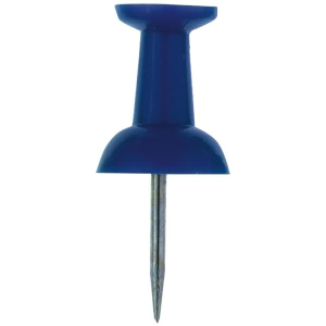 Alco Pinnwandnadel Kunststoff dunkelblau 12mm 200 ST