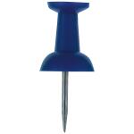 Alco Pinnwandnadel Kunststoff dunkelblau 12mm 200 ST