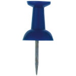 Alco Pinnwandnadel Kunststoff dunkelblau 12mm 200 ST
