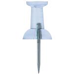 Alco Pinnwandnadel Kunststoff glasklar 12mm 200 ST