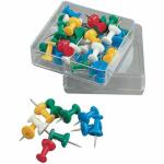 Alco Pinnwandnadel Kunststoff sortiert 12mm 200 ST