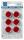 Alco Haftmagnet 7mm Ø 24mm rot 6 Stück