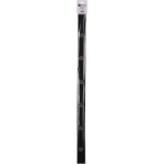 Alco Wandleiste Metall lackiert 5x50cm schwarz inkl. 2...