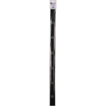 Alco Wandleiste Metall lackiert 5x100cm schwarz inkl. 4...