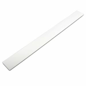 Alco Wandleiste Metall lackiert 5x150cm weiß