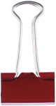 Alco Foldbackklammer Metall vernickelt 19mm rot 12...