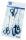 Alco Scheren-Set Edelstahl rostfrei spitz 160, 215 und 255mm blau