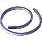 Alco Kurvenlineal 60 cm blau 4007735014636
