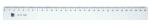 Alco Kunststofflineal flexibel 30cm transparent
