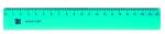 Alco Kunststofflineal flexibel 20cm blau-transparent