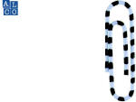 Alco Briefklammer ZEBRA Metall kunststbe 50mm...
