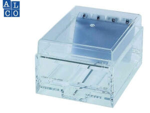 Alco Karteibox Acryl 150x110x80mm glasklar