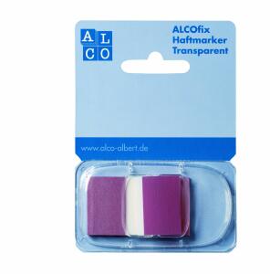 Alco Haftmarker ALCOfix 43x25mm rot 50 Stück