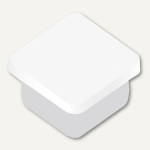 Alco Haftmagnet 13x13x7mm weiß 10 Stück