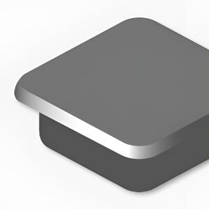 Alco Haftmagnet 13x13x7mm schwarz 10 Stück